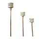 thumbnail image 2 of Pack 3 Porta Vela Candelabro Set 3 Candelabros Dorado Brillo, 2 of 2