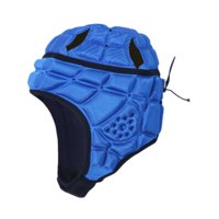 Magideal - Catantánea Del Casco De Rugby Protección Suave Y Transpirable Capitán De Fútbol De Protección De Rugby Para Béisbol Practicando Deportes De Fútbol Azul