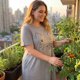 thumbnail image 2 of Agnes Orinda Tallas Grandes para Mujeres Camisones Cuello Redondo Mangas Cortas Vestido para Dormir Estampado de Gatos Pijamas para Casa con Bolsillo 1X Gris, 2 of 8