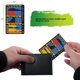 thumbnail image 3 of Tarjeta de estrategia para blackjack Gimao de metal con funda de piel, 3 of 6