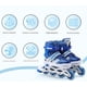 thumbnail image 4 of Patines Ajustables De 4 Ruedas Para Niños+5 Pcs Protecciones S Rosa, 4 of 9