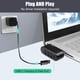 thumbnail image 5 of Hub Usb Usb 3 0 De 4 Puertos Con 3 Puertos Usb Y 1 Puerto De Alimentación Datos Usb C, 5 of 7