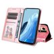 thumbnail image 4 of Funda tipo cartera FOXDOCK para OPPO Reno 7 4G , diseño girasol en relieve, cuero PU, cierre magnético, soporte y tarjetero, 4 of 5