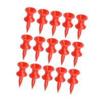 Magideal - Paquete De 15 Tees De Golf, Tees De Golf Para Mujeres Y Hombres, Jugadores De Práctica, Reduce La Fricción, Regalo Para Principiantes, Accesorios, Prá