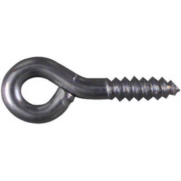 Screw Eye National Hardware, acero galvanizado, 75 libras, paquete de 5