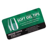 Magideal - Puntas De Uñas Postizas De Claras De Tamaños Uñas Artificiales, Extensión De Uñas, Para Salón Hogar Diy Arte De - Ballet Corto