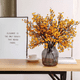 thumbnail image 2 of 6 piezas de flores artificiales de otoño, flores de aliento de bebé falsas, ramo de gypsophila artificial a granel, arreglos florales de seda, centros de mesa para el hogar, cocina, dormitorio, festiv, 2 of 6
