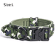 thumbnail image 2 of Collar militar para perros medianos y grandes, collares de nailon ajustables con asa, 2 of 6