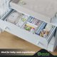 thumbnail image 5 of Set organizador de cajones NEATERIZE Clothes 12 blanco-gris, 5 of 7