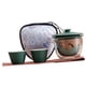 thumbnail image 2 of Té De Viaje Juego Con Caja De Transporte Kung Fu Té De Té Para Fiestas Familia Que Viaja Dark Green, 2 of 5