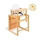 thumbnail image 1 of Silla de Comer Lene Madera, 1 of 3