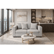 thumbnail image 3 of Sofa Noir 2c Lino Gris Claro, 3 of 3