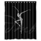 thumbnail image 1 of Cortina de ducha de pie con ganchos de Dave Matthews Band, tamaño 60 x 72 pulgadas, 1 of 3