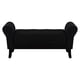 thumbnail image 1 of Banqueta Baul Lua 2c Felpa 20 Negro, 1 of 6