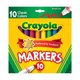 thumbnail image 3 of Crayola 10 Marcadores Clásicos de Línea Ancha (Paquete de 6), 3 of 5