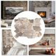 thumbnail image 1 of CONCORD WALLCOVERINGS Retro-Art Piedra Falsa 3D Beige, 1 of 6
