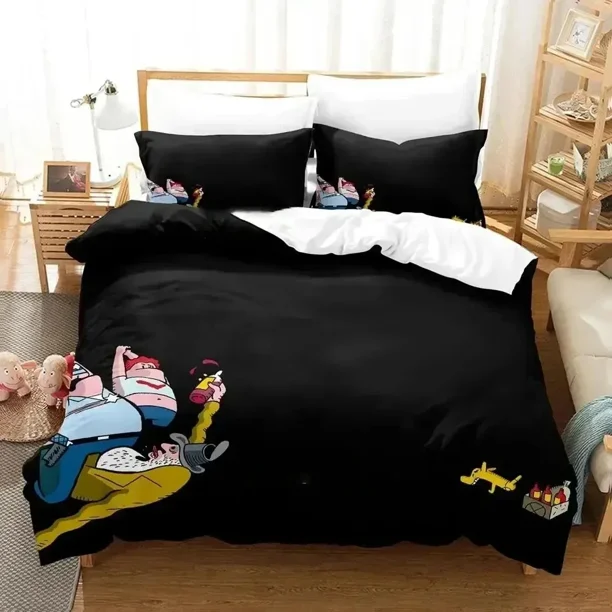 Game Detective Case Clown Bot Bedding Set Duvet Cover Bed Set Quilt Cover Pillowcase Comforter king Queen Size Boys AdultBed Sheets