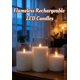 thumbnail image 4 of Velas JMTONE Recargables 200 h Vidrio Transparente con Control Remoto, 4 of 9