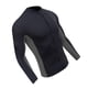 thumbnail image 4 of Chaqueta de neopreno para hombre/mujer, Tops de neopreno de 2mm, de buceo para adultos y niñas, de neopreno , chaqueta de manga , Gris Negro XL, 4 of 5