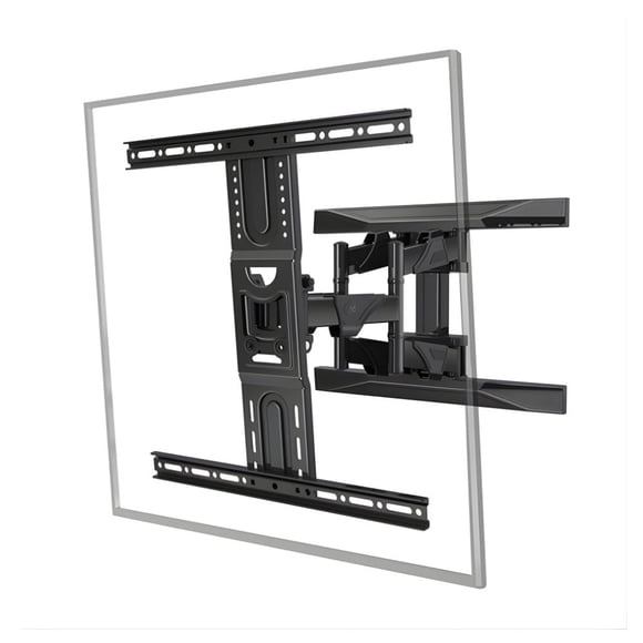 Soporte TV Full Motion 45–75" Acero Reforzado Giro 180°