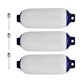 thumbnail image 5 of Guardabarros De Barco Marino, Protector De Muelle De PVC Premium, Protección, Azul Y Blanco, 3 Uds., 5 of 5