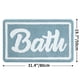 thumbnail image 1 of 1pc Absorbent Non-Slip Bathroom Mat - Soft Plush Rug for Home and Bathroom - Machine Washable and Thickened Door Carpet - Perfect for Home Decor and Comfort, 1 of 5