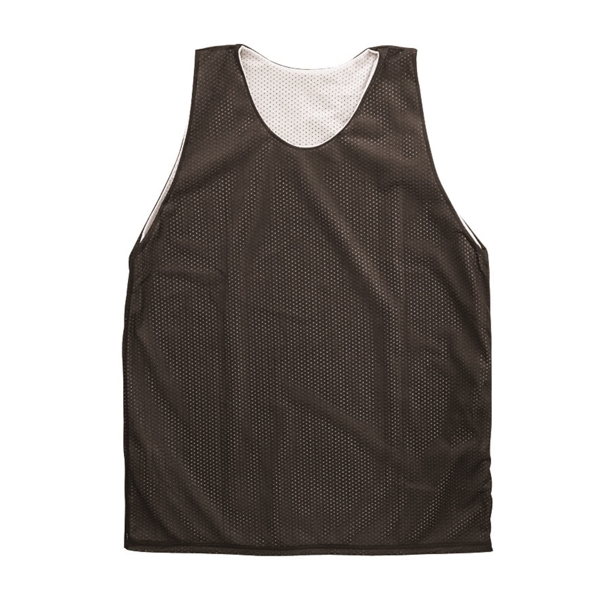 Camiseta Sin Mangas Martin Sports Reversible Para Adulto, Color Negro/blanco 4x
