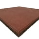 thumbnail image 2 of Palmeta De Caucho 50x50x2,5 Cm Rojo Patio Parque, 2 of 3