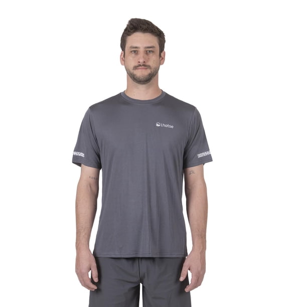 Polera Deportiva Manga Corta Hombre Boyak DryCool Lhotse negro S