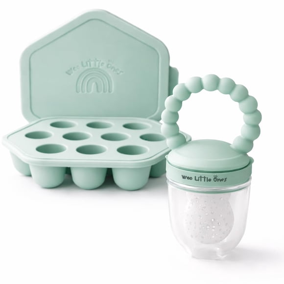 Set De Mordedor De Silicona Para Frutas Para Bebé