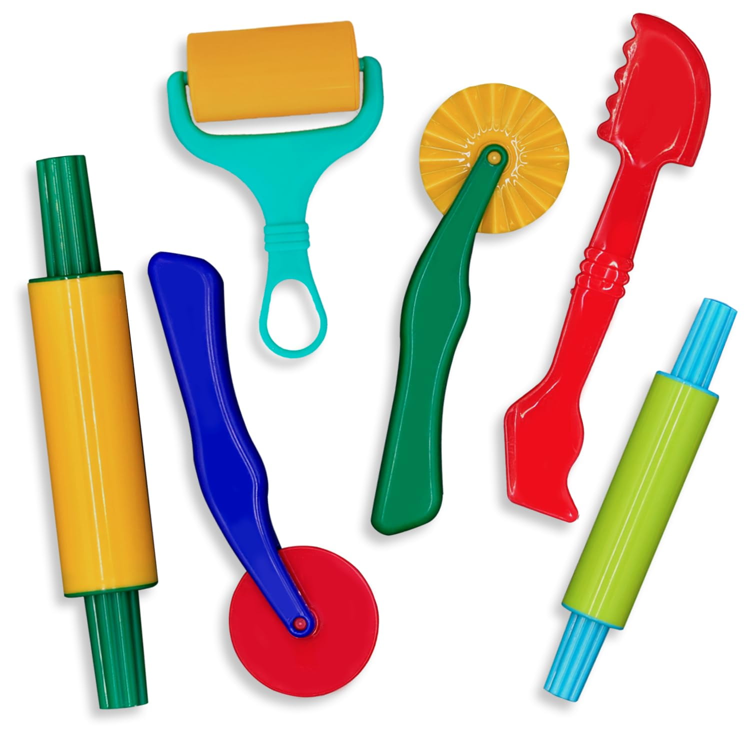 Juego De Herramientas Para Plastilina Y Plastilina Dimrom, 6 Piezas, Para Niños De 3 Años En Adelante