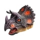 thumbnail image 2 of Marioneta De Mano De Dinosaurio, Juego De Rol Realista, Marioneta De Mano Para Niños, Regalos De Cumpleaños, Triceratops Gris, 2 of 5