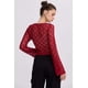 thumbnail image 3 of Polera Mujer Encaje Burdeo - ll, 3 of 4