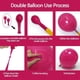 thumbnail image 5 of Kit De Arco De Globos Doble Relleno Rosa Verde Y Azul, 5 of 8