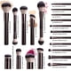 thumbnail image 2 of Set de Brochas para Maquillaje BS-MALL 20 Piezas con Estuche Portátil, 2 of 6