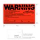 thumbnail image 3 of Etiquetas de infracción de estacionamiento easykart labels, paquete de 50 fluorescentes, 3 of 5