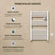thumbnail image 4 of Calefactor Secador de Toallas Programable 500 w Mural 88x54 cm Viglio WIfi Blanco, 4 of 5