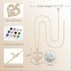 thumbnail image 3 of Collar  Love Pendant con Piedra de Nacimiento Plata, 3 of 4