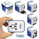 thumbnail image 4 of Adaptador de viaje Ceptics Universal World Power con 4 puertos USB, 4 of 6