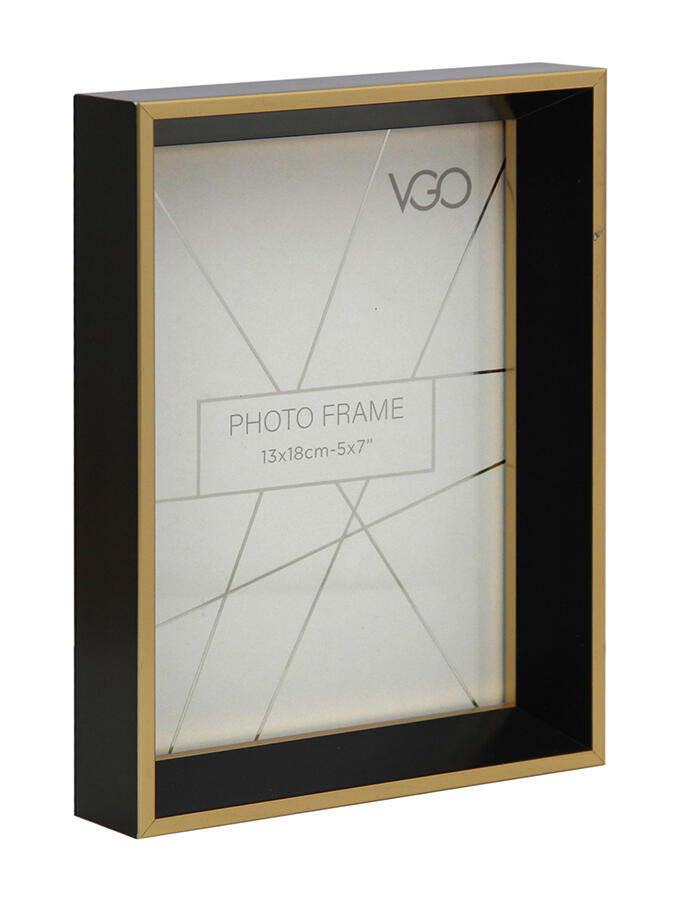 Vgo - Marco Mad Comb C/ Lineas Dor Negro 10X15