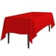 thumbnail image 1 of Mantel rojo rectangular de poliéster 152 × 320 cm – LTC LINENS, 1 of 3