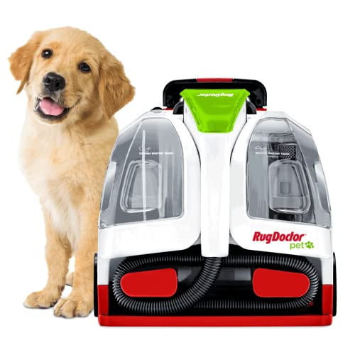 Limpiador De Manchas Pet Portátil Con Doble Potencia De Succión