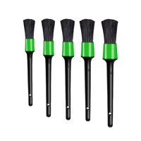 Ioensy - Juego De 5 Cepillos Para Detalles De Automóviles, 5 Tamaños Con Orificio Para Colgar, Práctica Herramienta De Limpieza