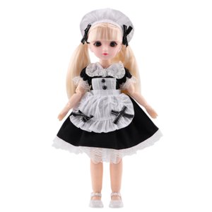 Magideal - Muñecas Bjd De 30 Cm Y 12 Pulgadas, Con 23 Articulaciones Móviles Para Vestir, Delicadas Muñecas Bjd Diy 1/6, Muñecas Con Articulaciones Móviles Para Regalar, Manualidades De Negro