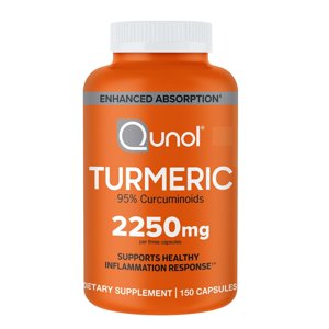 Suplemento De Curcumina De Cúrcuma Qunol 2250 Mg Con Pimienta Negra