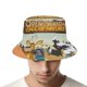thumbnail image 4 of Temporada Abierta Sombrero bucket para adultos, gorra de protección solar, sombrero de pescador plegable para viajes al aire libre, pesca y actividades de verano, 4 of 6