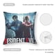 thumbnail image 5 of Resident Evil Fundas de almohada de terciopelo con tema, regalos de funda de almohada, decoración para el hogar, cojín de lanzar, regalo de cumpleaños para fans y parejas.50*50cm., 5 of 6