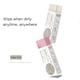 thumbnail image 2 of 1pc Household Cleaning Eraser, Suede, Sheepskin, Matte Leather And Leather Fabric Care, Leather Cleaner, White, Pink, 2 of 4