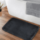thumbnail image 2 of Alfombra De Baño Flannel 40x60cm Antideslizante Gris, 2 of 3
