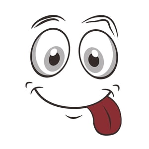 Bothyi - Etiqueta Engomada Divertida De La Cubierta De La Tapa Del Inodoro De La Etiqueta Engomada Del Inodoro De La Cara Sonriente Para La Decoración Del Wc